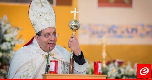 نفاع استقبل وفدا من كهنة أبرشية انطلياس جاء لزيارة ضريح الطوباوي الدويهي في كنيسة مار جرجس - إهدن