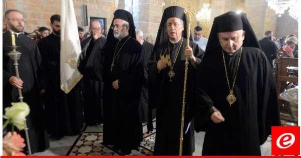 الأرشمندريت ديب ترأس قداسًا احتفاليًا في دير المخلص بمناسبة عيد التجلي وعيد الدير