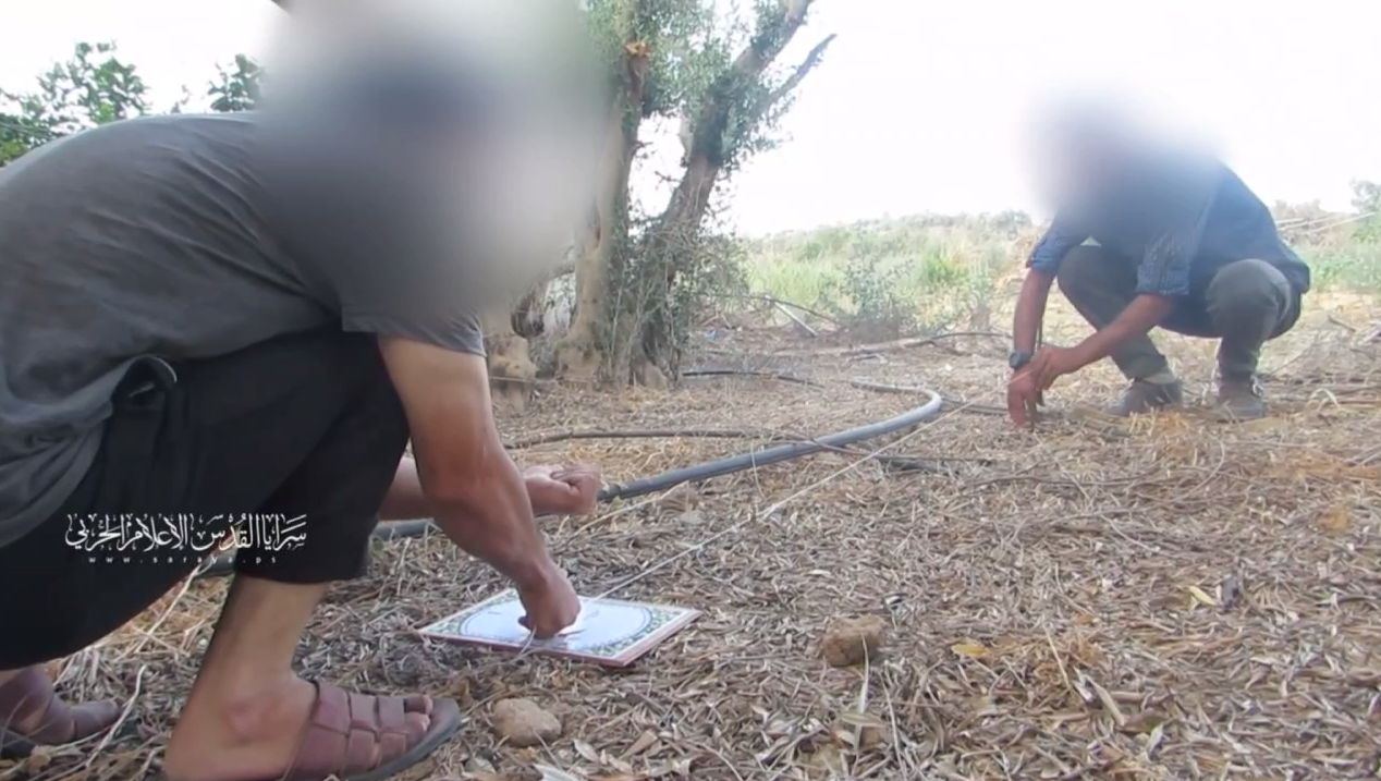 سرايا القدس تنشر مشاهد قصف مغتصبات إسرائيلية في غلاف غزة.. صور