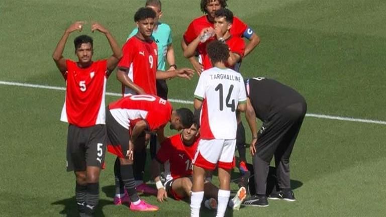 "اشتباكات وإصابة زيزو".. المغرب تضع المنتخب الأولمبي في مأزق في الشوط الأول
