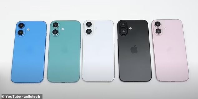 تكنولوجيا: شاهد تسريب ألوان هاتف iPhone 16 المنتظرة