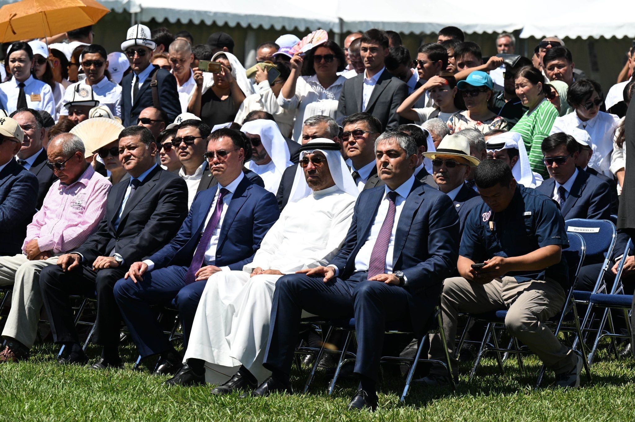 الامارات | الصايغ يشارك في الاحتفاء الرسمي لتأسيس مكتب الرئيس في قيرغيزستان