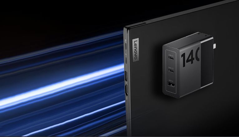 تكنولوجيا: لينوفو تطلق اثنان من محولات الشحن ThinkPlus GaN بسرعة شحن تصل إلى 140W