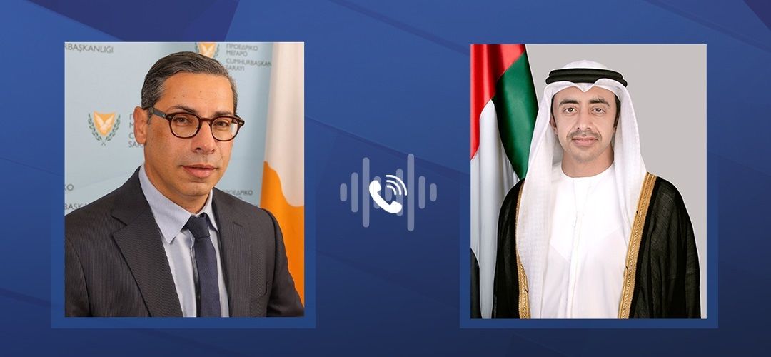 الامارات | عبدالله بن زايد ووزير خارجية قبرص يبحثان هاتفياً التطورات في المنطقة
