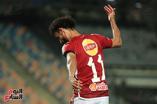 أحمد عبد القادر يحرز الهدف الثانى للأهلى فى مرمى زد بالدقيقة 63