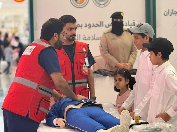 حرس الحدود يقيم معرضًا توعويًا بمنطقة جازان