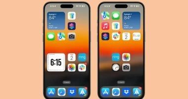 تكنولوجيا: كيفية ترتيب الأيقونات حول خلفية شاشة iPhone