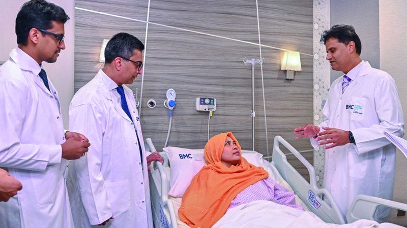 الامارات | زراعة كبد عاجلة تنقذ حياة مريضة في أبوظبي