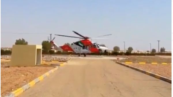 "الحرس الوطني" ينفذ مهمة إخلاء طبي لمصاب تعرض لحادث مروري بليغ مع عائلته في سلطنة عمان