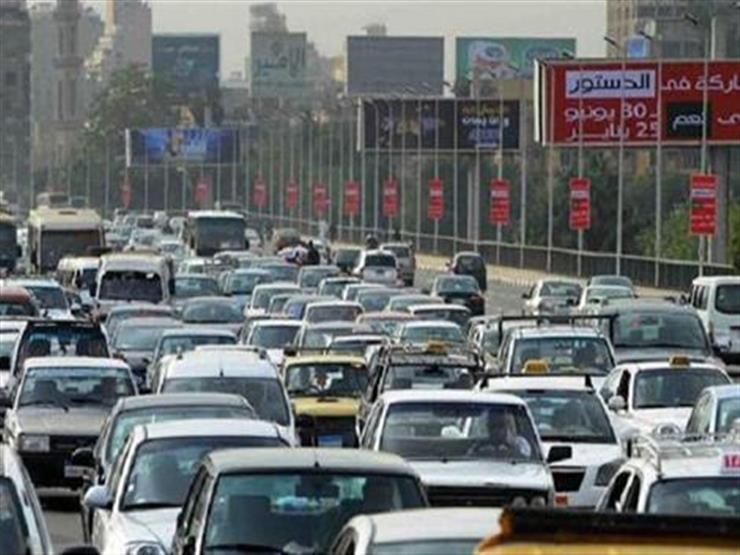 النشرة المرورية.. تعرف على خريطة الكثافات بشوارع القاهرة والجيزة