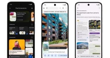 تكنولوجيا: تطبيق Pixel Screenshots يستخدم الذكاء الاصطناعي لفحص لقطات الشاشة على هاتفك.. تعرف عليه