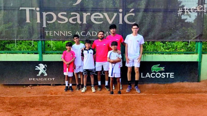 الامارات | «تنس الإمارات» يواصل تدريباته  في معسكر صربيا