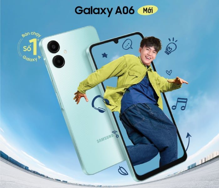 تكنولوجيا: سامسونج تطلق هاتف Galaxy A06 متوسط التكلفة بمعالج Helio G85