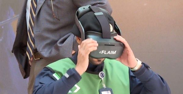 الدفاع المدني يستخدم الذكاء الاصطناعي والواقع المعزز