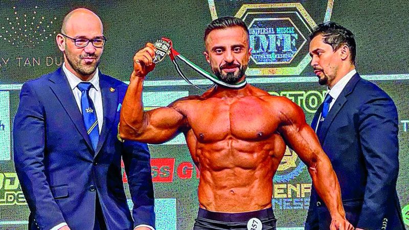 الامارات | خالد الزرعوني.. بطل بناء الأجسام الذي تغلب على تحديات «الساعة البيولوجية»