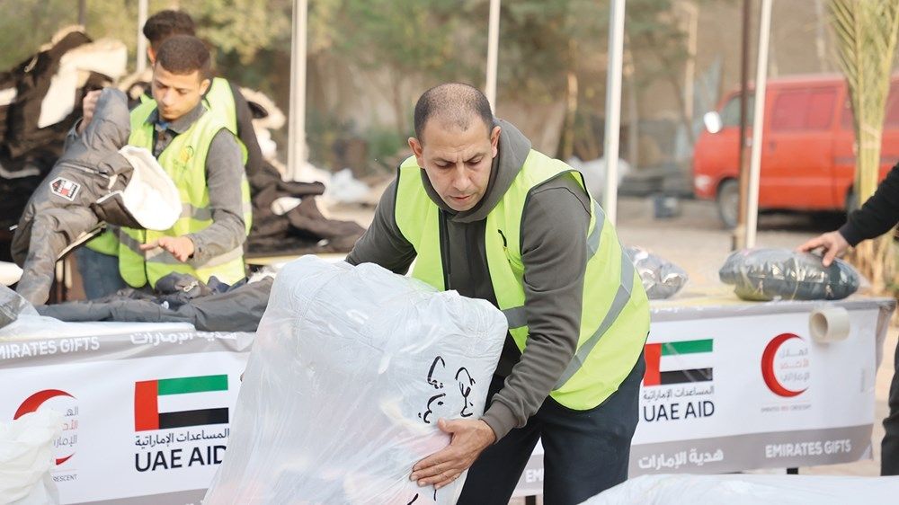 الإمارات أكبر مركز لوجستي للعمل الإنساني في العالم