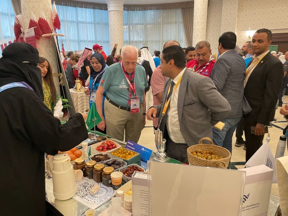 صور.. "الكشافة" تقدم فعاليات ثقافية وشعبية سعودية بالمؤتمر العالمي