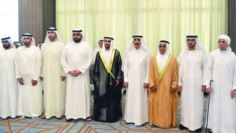الامارات | حاكم أم القيوين يحضر أفراح الفلاسي والشامسي