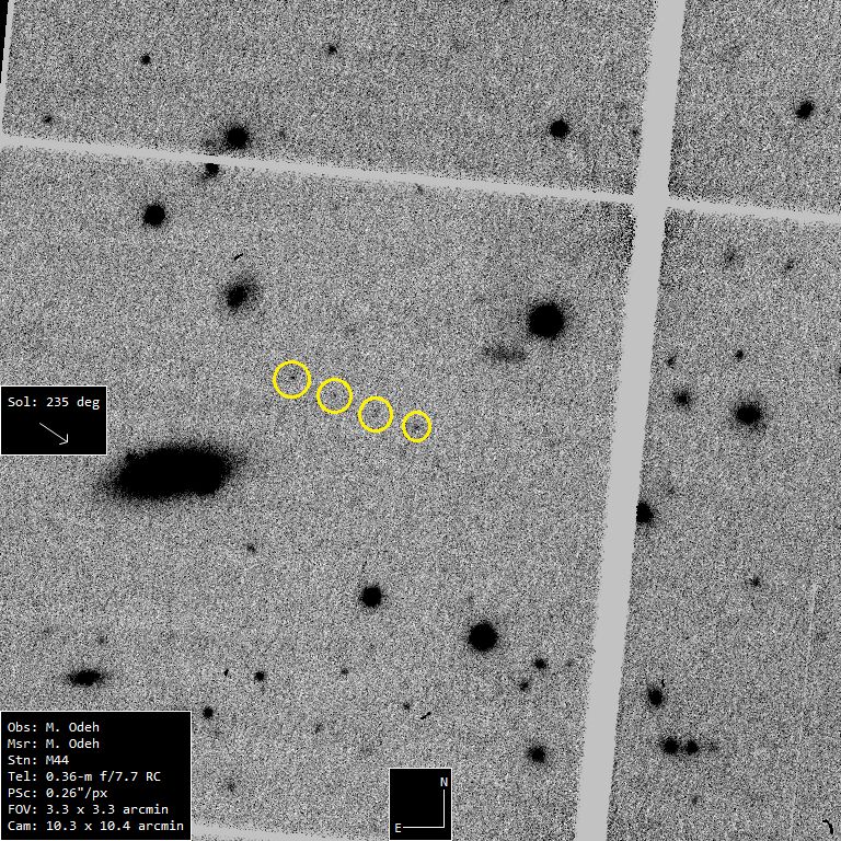 الامارات | "الفلك الدولي" يكتشف كويكباً جديداً في النظام الشمسي