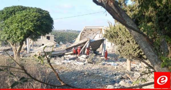 وزارة الصحة: شهيدان في حصيلة أولية للغارتين الإسرائيليتَين على الضهيرة