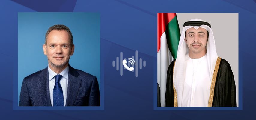 الامارات | عبدالله بن زايد يهنئ هاتفيا وزير خارجية هولندا ويبحثان العلاقات الثنائية بين البلدين