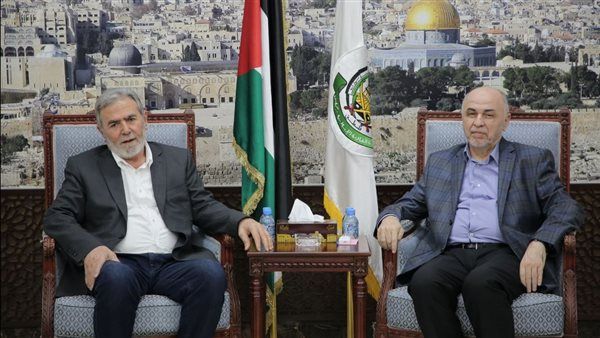 درويش وزياد النخالة يبحثان التطورات السياسية والميدانية