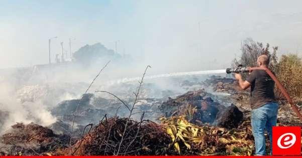 حرائق في 5 بلدات وقرى جبيلية والدفاع المدني على اخمادها