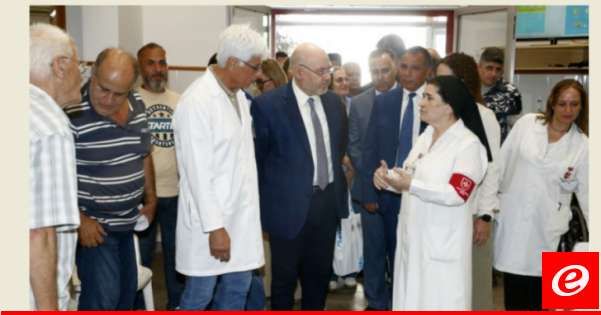 الأبيض جال في زغرتا للاطلاع على جهوزية القطاع الصحي: اتمنى ألا تحتاج البلاد لكل هذه التحضيرات