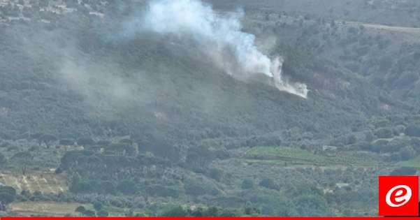 "النشرة": قصف اسرائيلي يستهدف المنطقة الحرجية بين الفرديس وراشيا الفخار خراج الهبارية