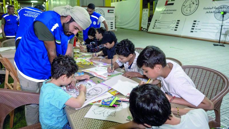 الامارات | الإمارات تواصل عملها الإنساني في غزة