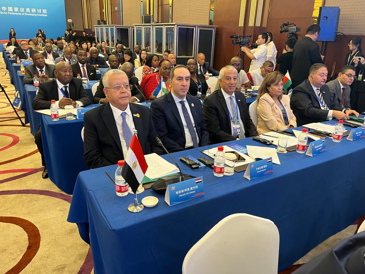 رئيس مجلس النواب أمام برلمانات الدول النامية: السلام العالمى يواجه تحديات