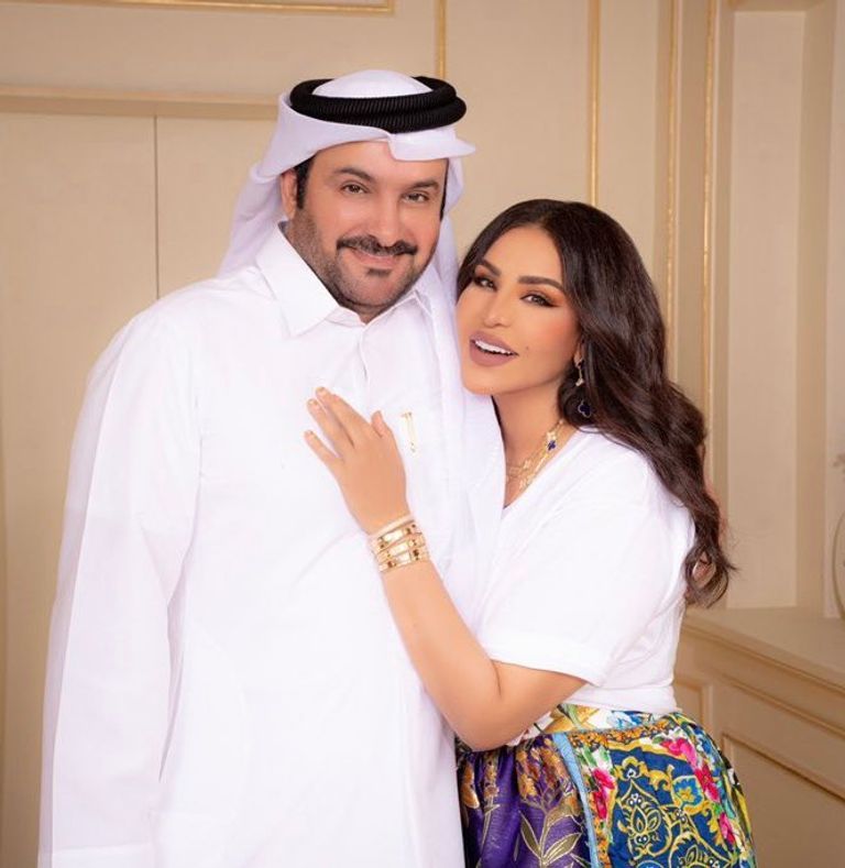 الامارات | بعد شائعات عن طلاقهما .. زوج أحلام يرد: "ما يفرقنا إلا الموت" (فيديو)