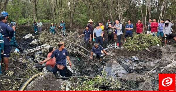 البحث عن تسعة مفقودين نتيجة تحطم طائرة سياحية في أدغال تايلاند