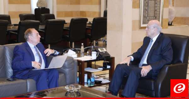 ميقاتي ترأس اجتماعًا للبحث بملف الجمارك والتقى البستاني وأجرى اتصالَين بإمامَي مسجدي التقوى والسلام