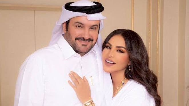 زوج أحلام يرد على شائعات الطلاق: "ما يفرقنا إلا الموت"