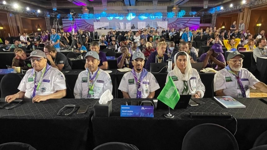 ختام مميز للكشافة السعودية في المؤتمر الكشفي العالمي بالقاهرة