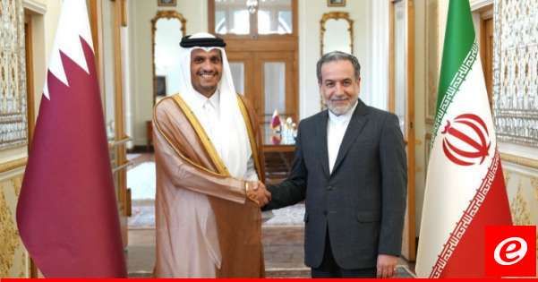 رئيس وزراء قطر ووزير خارجية إيران بحثا في طهران جهود التوصل لاتفاق لوقف إطلاق النار بغزة