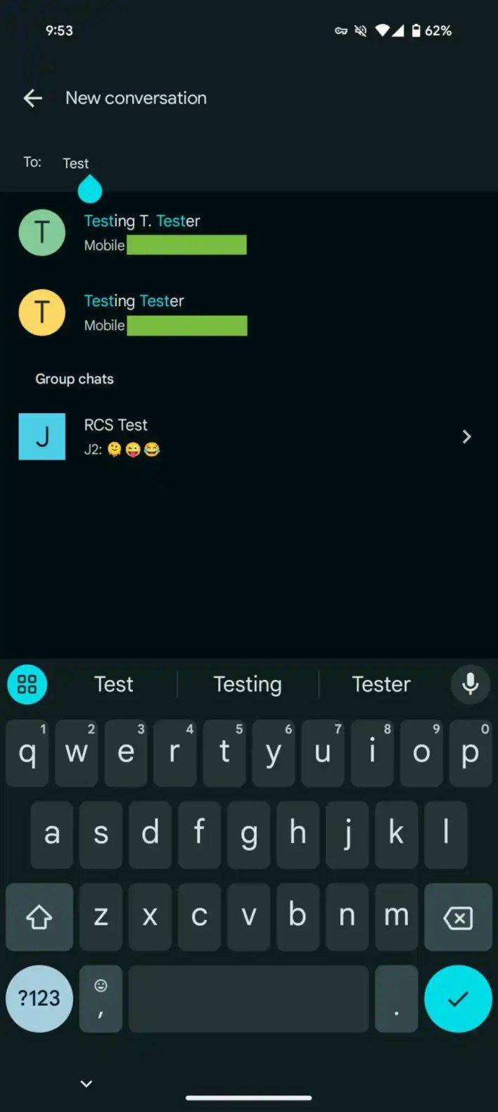 تكنولوجيا: خدمة رسائل جوجل تضيف ميزة البحث الجماعي إلى شاشة المحادثات الجديدة