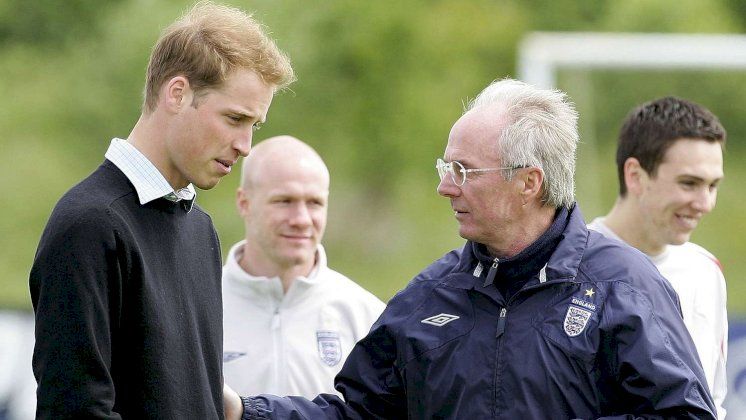 الأمير ويليام ناعياً إريكسون: وداعاً أحد نبلاء كرة القدم