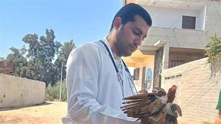 جامعة الزقازيق توجه قافلة بيطرية لقرية الغوارنة بأبو حماد