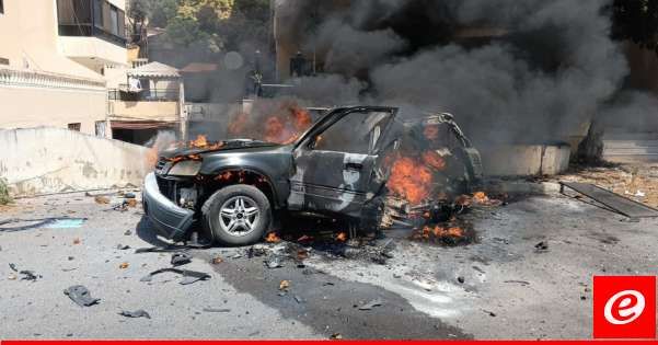 "النشرة": نجاة قيادي في "حماس" استهدفته مسيّرة إسرائيلية داخل سيارته في صيدا