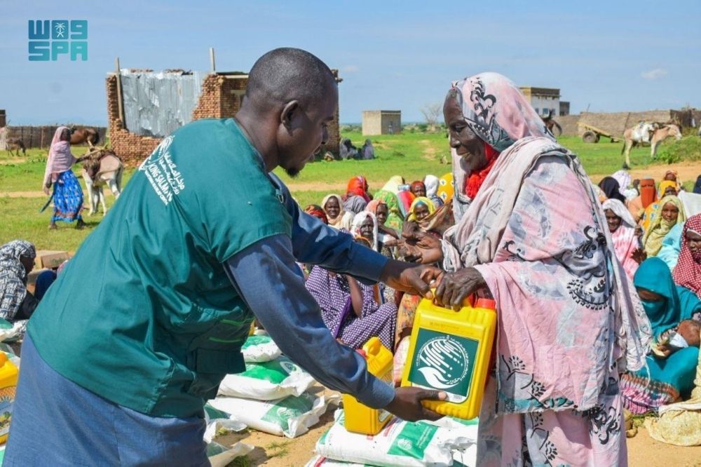 1200 سلة غذائية من سلمان للإغاثة لأحد أقاليم تشاد