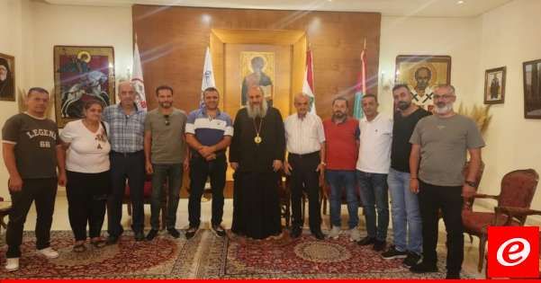 الصويري استقبل وفدًا من معقبي المعاملات في نافعة زحلة في دار المطرانية