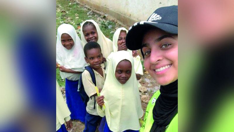 الامارات | هيفاء المازمي ضابط برتبة «سفير إنسانية» في شرطة دبي