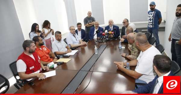 الأبيض تفقد خلية الازمة في بلدية بيروت وأكد أهمية التنسيق وتكامل الجهود لمواجهة الظروف الصعبة ومحدودية الموارد