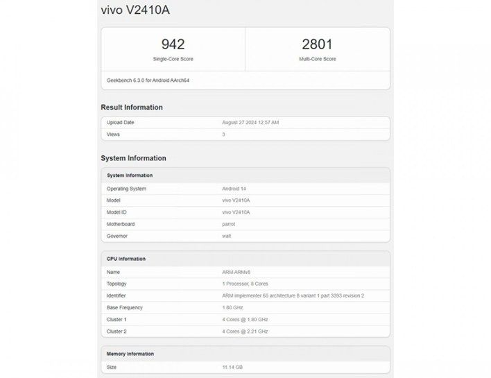 تكنولوجيا: رصد هاتف vivo Y300 Pro في منصة Geekbench بمعالج Snapdragon 6 Gen 1