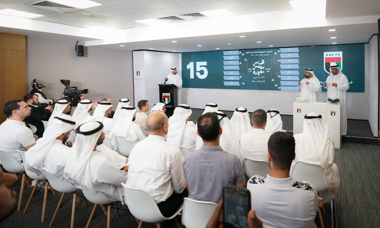 الامارات | قرعة متوازنة للتصفيات التمهيدية لأندية الأولى المؤهلة إلى أغلى البطولات