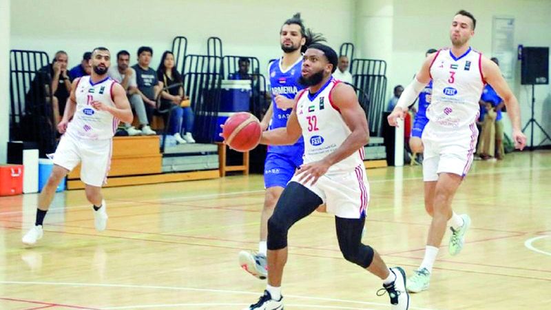 الامارات | تأهل الشارقة إلى نصف نهائي «دولية الظفرة» لكرة السلة