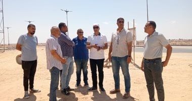 نائب رئيس "المجتمعات العمرانية" يتفقد العمل بوحدات "سكن لكل المصريين" بـالعلمين الجديدة