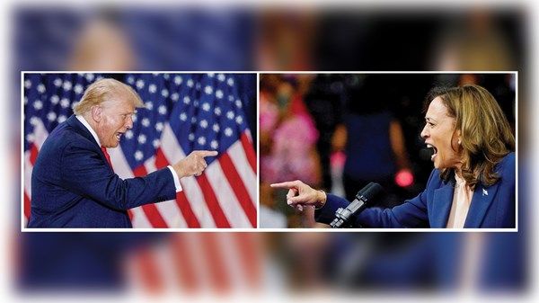 ترامب يعلن التوصل لاتفاق مع هاريس حول مناظرة «10 سبتمبر»